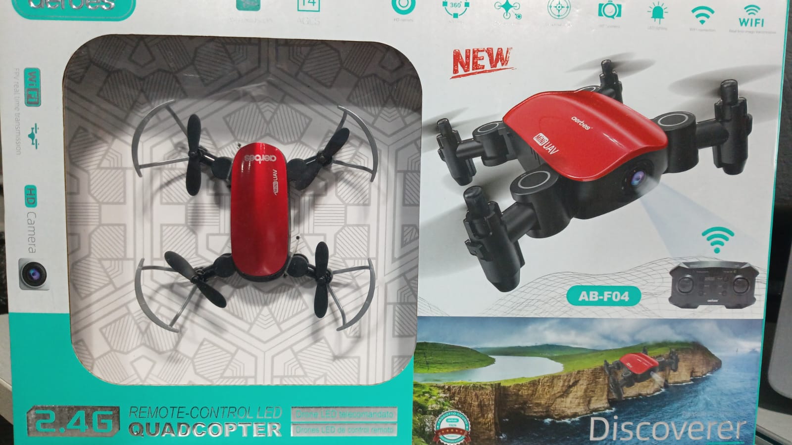 Mini Drone Cuadricoptero
