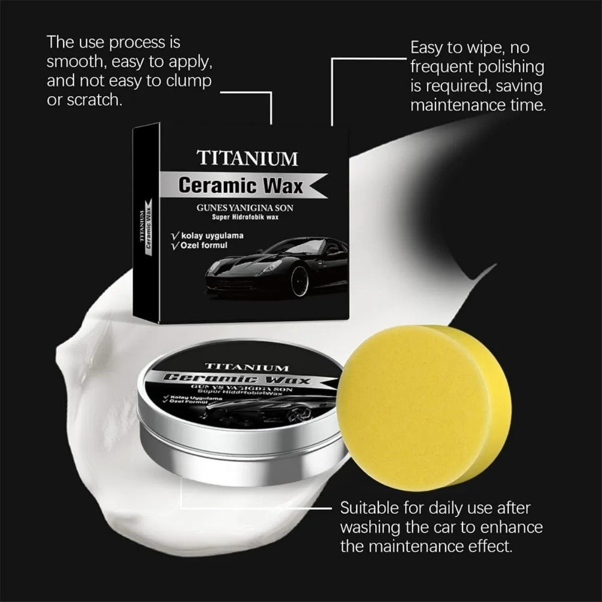 Titanium Ceramic Wax